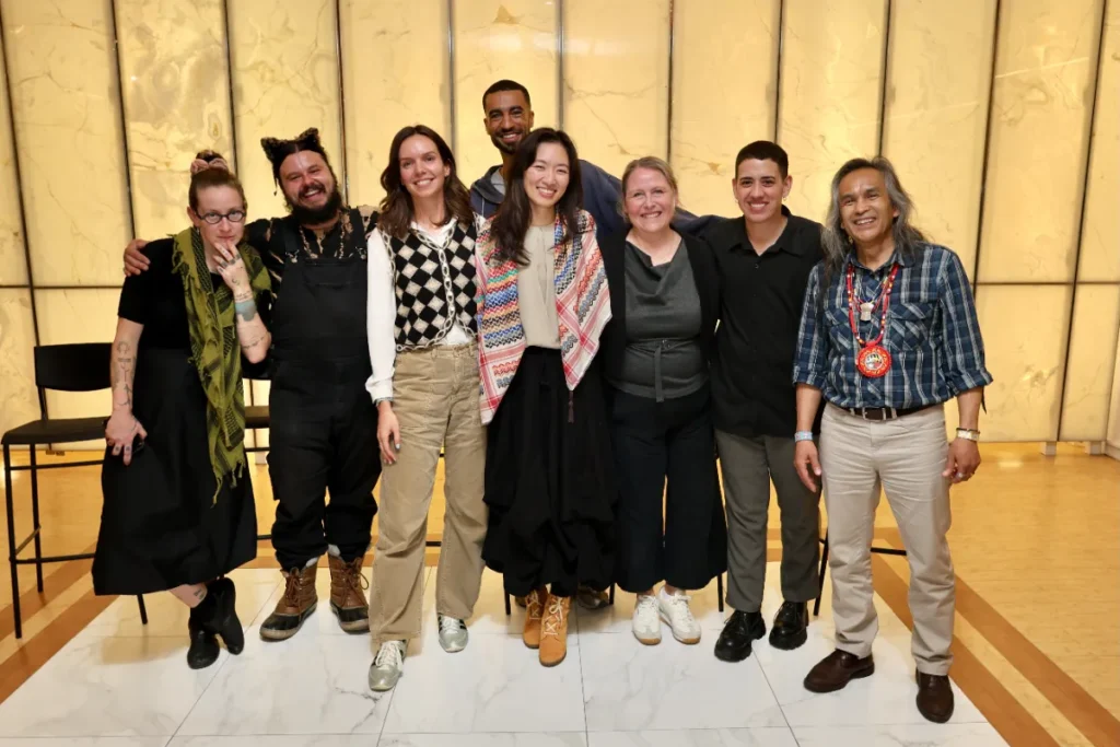 Group photo of panel speakers